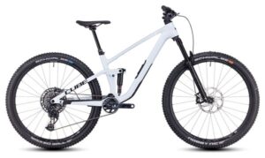 MTB de doble suspensión Cube Stereo One44 C:68X SLX Sram GX Eagle AXS 12V 29'' Blanco Frost