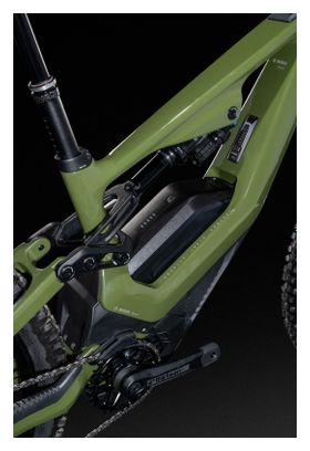 MTB eléctrica de doble suspensión Lapierre Overvolt GLP Elite 3 Shimano XT 12V 800Wh MX (29/27.5'') Verde 2025 - Image 4