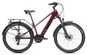 Bicicleta eléctrica de ciudad Sunn Urb Over Shimano Altus 8V 460 Wh 650b Rojo