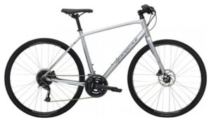 Bicicleta fitness Trek FX 2 Disc Shimano Acera/Altus 9V 700 mm Gris Quicksilver