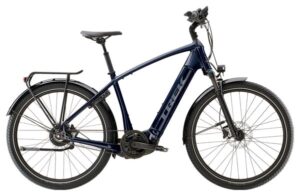 Bicicleta híbrida eléctrica Trek Allant+ 9 Enviolo Trekking 625 Wh 27.5'' Azul oscuro