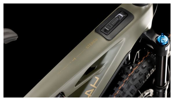 MTB eléctrica de doble suspensión Cube Stereo Hybrid One44 HPC TM 800 Sram GX Eagle AXS 12V 800 Wh 29'' Verde Dusty Olive 2025 - Image 7