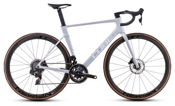 Bicicleta de carretera Cube Litening Air C:68X Pro Sram Force eTap AXS 12V 700 mm Gris Fog 2025