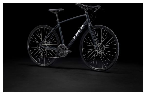 Bicicleta fitness Trek FX 2 Disc Shimano Acera/Altus 9V 700 mm Azul Nautical Navy - Image 2