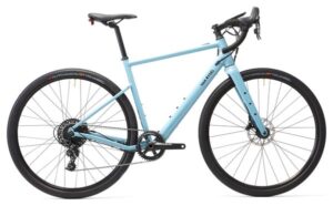 Bicicleta gravel eléctrica Van Rysel E-Grvl AF HD Mahle X35 Sram Apex 11V 700mm Azul 2024