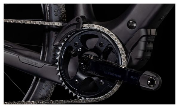 Bicicleta gravel eléctrica Cube Nuroad Hybrid C:62 SLX 400X Sram Rival eTap AXS/Sram GX Eagle AXS 12V 400 Wh 700 mm Negro Carbon 2025 - Image 8