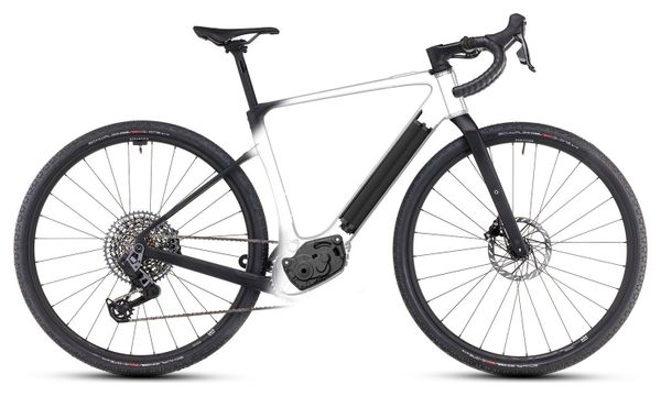 Bicicleta gravel eléctrica Cube Nuroad Hybrid C:62 SLX 400X Sram Rival eTap AXS/Sram GX Eagle AXS 12V 400 Wh 700 mm Negro Carbon 2025 - Image 10