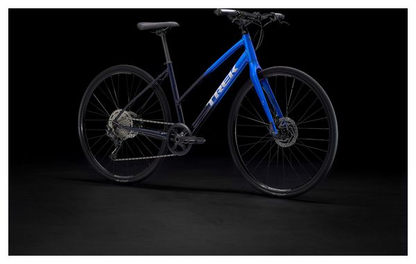 Bicicleta fitness Trek FX 3 Disc Stagger Shimano Deore 10V 700 mm Azul - Image 2