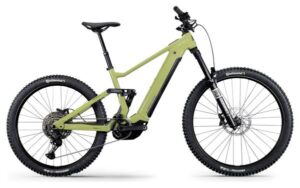 MTB eléctrica de doble suspensión Lapierre Overvolt AM 5.8 Shimano Cues 11V 800Wh MX (29/27.5'') Verde 2025