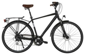 Bicicleta de ciudad Bicyklet Léon Shimano Acera/Altus 8V 700 mm Negro