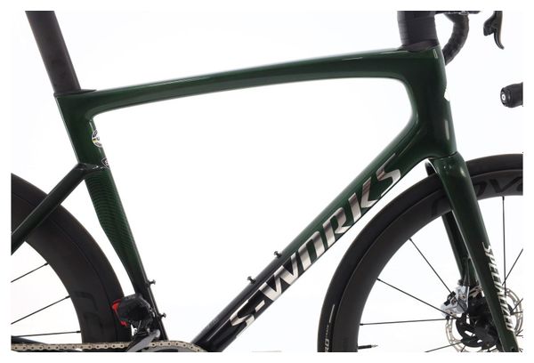 Producto reacondicionado · Specialized Tarmac SL7 S-Works Carbono AXS 12V · Verde / Bicicleta de carretera / Specialized | Muy buen estado - Image 2