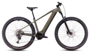 MTB eléctrica semirrígida Cube Reaction Hybrid Pro 600 Shimano Deore/Deore XT 12V 600 Wh 29'' Verde Dusty Olive 2025