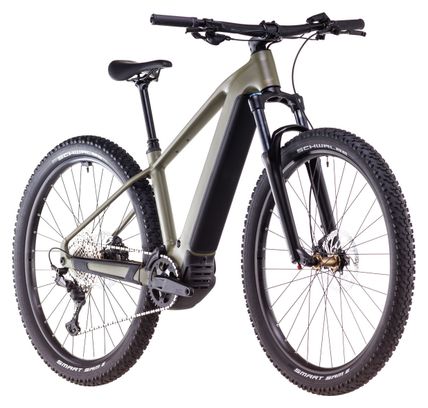 MTB eléctrica semirrígida Cube Reaction Hybrid Pro 600 Shimano Deore/Deore XT 12V 600 Wh 29'' Verde Dusty Olive 2025 - Image 2
