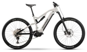 MTB eléctrica de doble suspensión Raymon TrailRay 150 Shimano Deore 12V 720Wh 29'' Blanco 2025