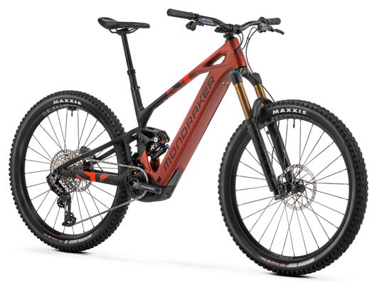 MTB eléctrica de doble suspensión Mondraker Crafty Carbon RR Sram GX AXS T-Type 12V 800 Wh 29'' Marrón Negro 2025 - Image 2