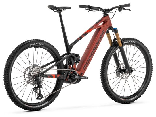 MTB eléctrica de doble suspensión Mondraker Crafty Carbon RR Sram GX AXS T-Type 12V 800 Wh 29'' Marrón Negro 2025 - Image 3