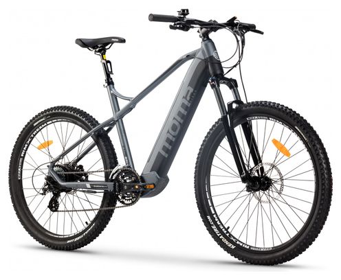 MTB eléctrica semirrígida Moma Bikes E-MTB 27.5'' Shimano Altus 8V Gris