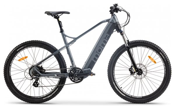 MTB eléctrica semirrígida Moma Bikes E-MTB 27.5'' Shimano Altus 8V Gris - Image 2