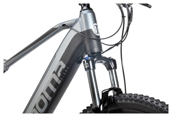 MTB eléctrica semirrígida Moma Bikes E-MTB 27.5'' Shimano Altus 8V Gris - Image 6