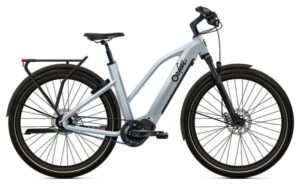 Bicicleta eléctrica de ciudad O2 Feel Vern Urban Power 9.2 Mid Shimano Nexus Inter 5-E 5V 720 Wh 27.5'' Gris Polaire
