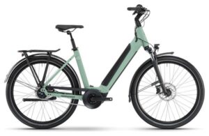 Bicicleta eléctrica de ciudad Winora Sinus N5 Low Shimano Nexus 5V 625Wh 27 5'' Verde 2024