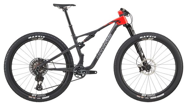 MTB de doble suspensión Cannondale Scalpel 1 Carbono 29'' Sram XO AXS 12V Negro/Rojo