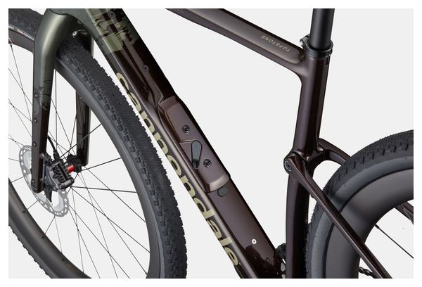 Bicicleta gravel Cannondale Topstone Carbon LTD Shimano GRX Di2 12V 700 mm Marrón/Verde - Image 6