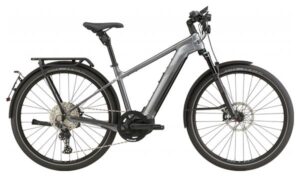 Bicicleta eléctrica de ciudad Cannondale Tesoro Neo X Speed Shimano Deore 12V 700 mm Grey