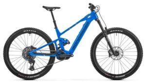 MTB eléctrica de doble suspensión Mondraker Sly R Sram S1000 AXS T-Type 12V 400Wh 29'' Azul 2025