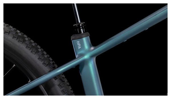 MTB eléctrica semirrígida Cube Reaction Hybrid Pro 600 Shimano Deore/Deore XT 12V 600 Wh 29'' Azul Verde Smaragd 2025 - Image 9