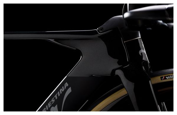Bicicleta de triatlón Wilier Triestina Turbine SLR Shimano Ultegra Di2 12V 700 mm Negro 2024 - Image 4