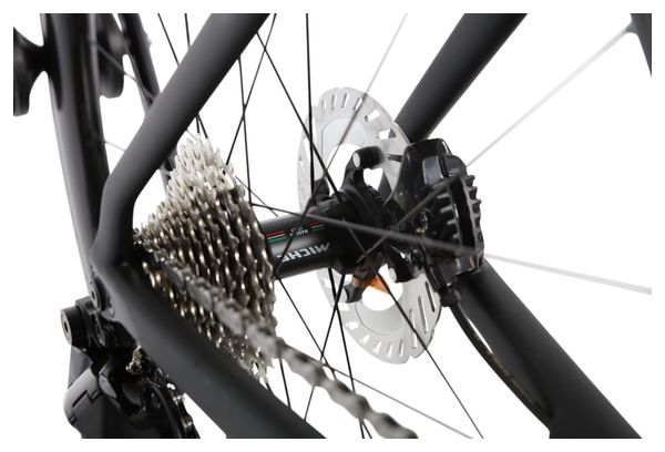 Bicicleta de triatlón Wilier Triestina Turbine SLR Shimano Ultegra Di2 12V 700 mm Negro 2024 - Image 8