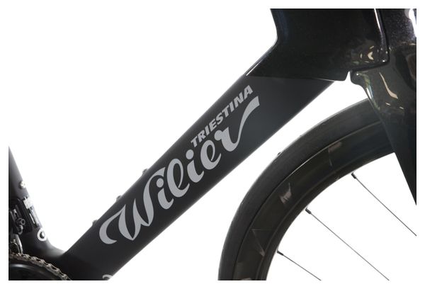 Bicicleta de triatlón Wilier Triestina Turbine SLR Shimano Ultegra Di2 12V 700 mm Negro 2024 - Image 9