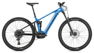 MTB eléctrica de doble suspensión Mondraker Chaser 29 Sram SX Eagle 12V 625 Wh 29''Azul
