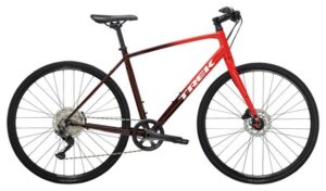 Bicicleta fitness Trek FX 3 Disc Shimano Deore 10V 700 mm Rojo Viper