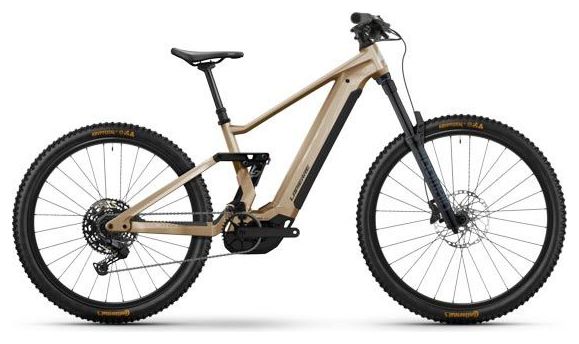 MTB eléctrica de doble suspensión Lapierre Overvolt AM 4.6 Shimano Cues 10V 600Wh MX (29/27.5'') Beige 2025