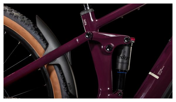 MTB eléctrica de doble suspensión Cube Stereo Hybrid One22 Pro 800 Shimano Cues 10V 800 Wh 29'' Rojo Amarone 2025 - Image 9
