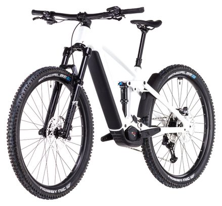 MTB eléctrica de doble suspensión Cube Stereo Hybrid One44 EXC 800 Shimano Deore XT 12V 800 Wh 29'' Blanco Marble 2025 - Image 3