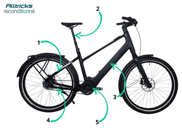 Bicicleta eléctrica de ciudad Winora iRide PURE R5f Shimano Nexus 5V 400Wh Negro 2024 - Image 3