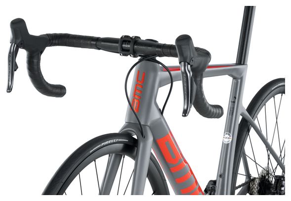 Bicicleta de carretera BMC Teammachine SLR Two Shimano Ultegra Di2 12V 700 mm Gris Iron - Image 9