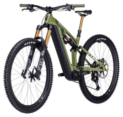 MTB eléctrica de doble suspensión Cube Stereo Hybrid One55 C:68X TM 750 Shimano Deore XT 12V 750 Wh 29'' Verde Olive 2024 - Image 3