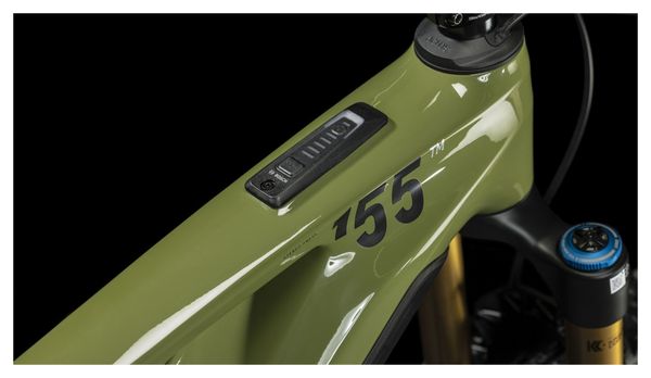MTB eléctrica de doble suspensión Cube Stereo Hybrid One55 C:68X TM 750 Shimano Deore XT 12V 750 Wh 29'' Verde Olive 2024 - Image 7