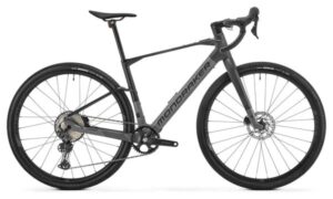 Bicicleta gravel eléctrica Mondraker Dusty Shimano GRX 12V 350Wh 700mm Gris/Negro 2025