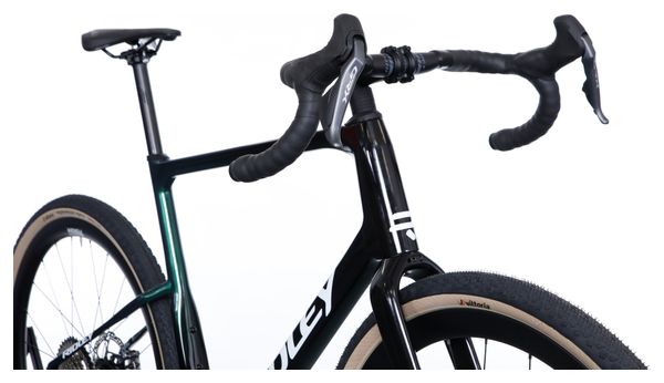 Bicicleta gravel Ridley Kanzo Adventure Shimano GRX Di2 11V 700 mm Verde Stellar Negro - Image 8