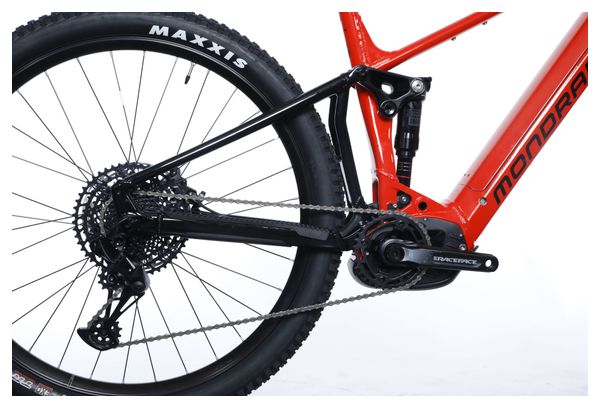 MTB eléctrica de doble suspensión Mondraker Chaser Sram SX Eagle 12V 625 Wh 29'' Rojo Negro 2024 - Image 3