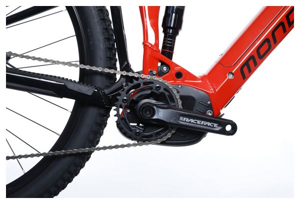MTB eléctrica de doble suspensión Mondraker Chaser Sram SX Eagle 12V 625 Wh 29'' Rojo Negro 2024 - Image 4