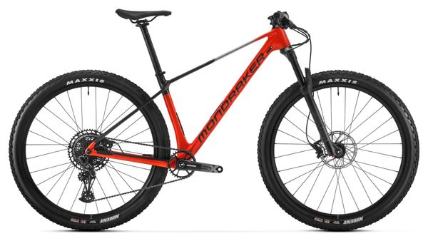 MTB semirrígida Mondraker Chrono Carbon DC Sram NX/SX Eagle 12V 29'' Rojo/Gris 2025