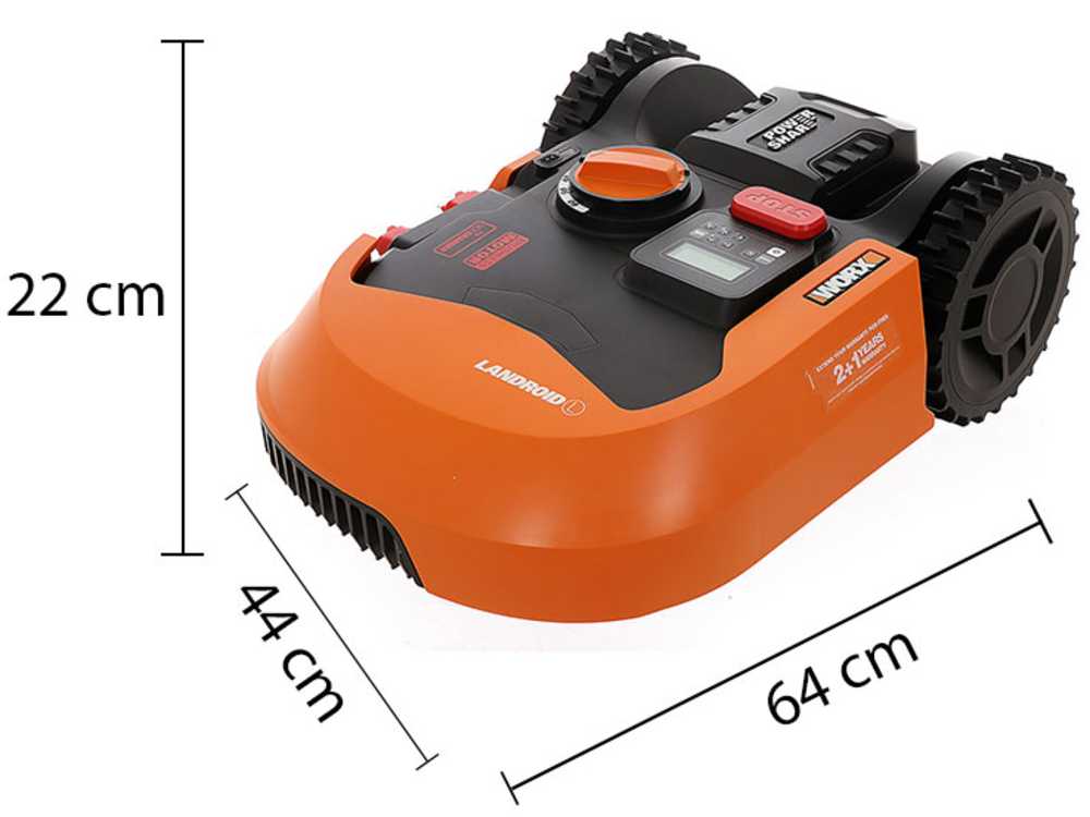 Worx Landroid L WR155E - Robot cortacésped - Con perímetro - Batería de litio - L2000 - Image 6