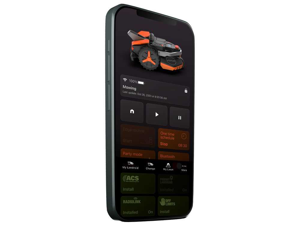 Worx Landroid Vision S250 WR202E - Robot cortacésped - sin Installation - Image 7